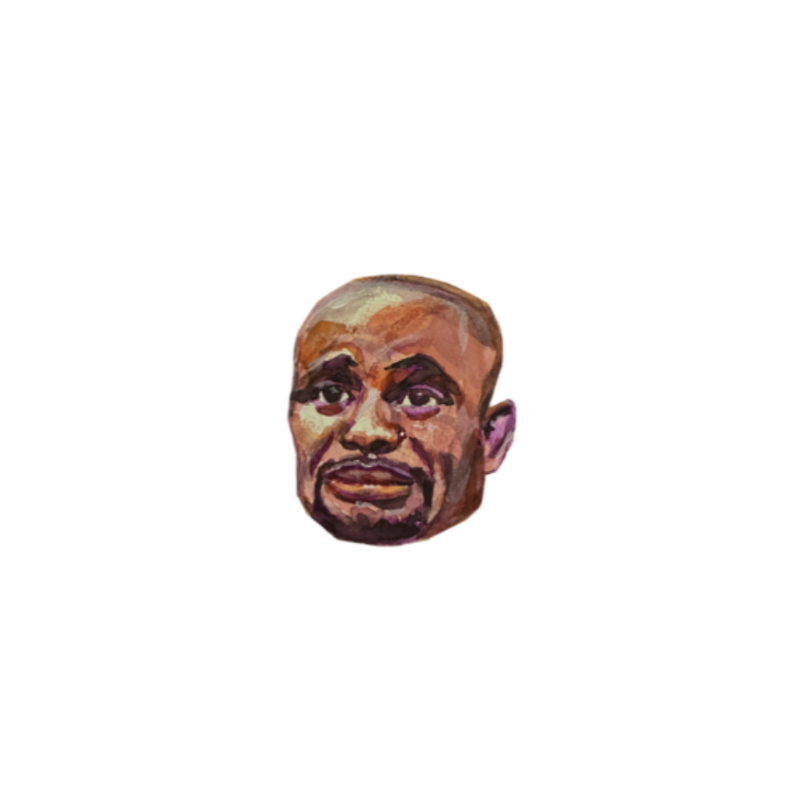 Daniel Cormier UFC Meme Original Art Sticker