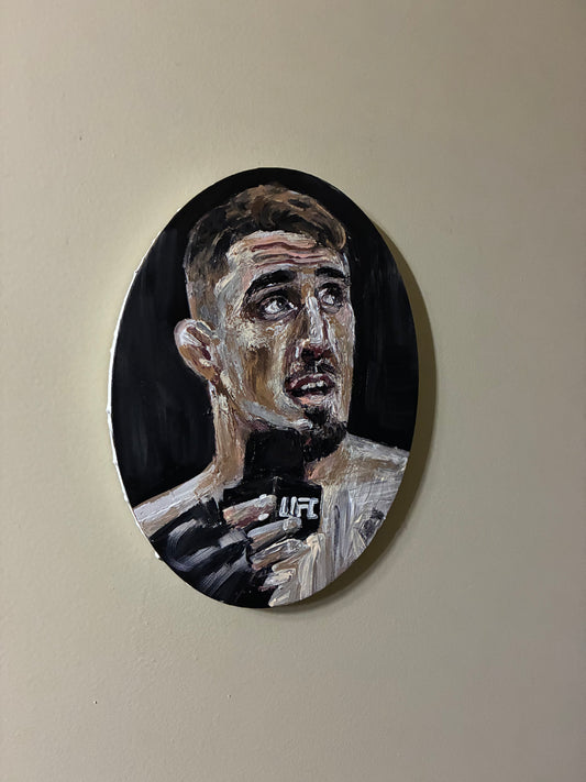 Tom Aspinall Original Art Portrait