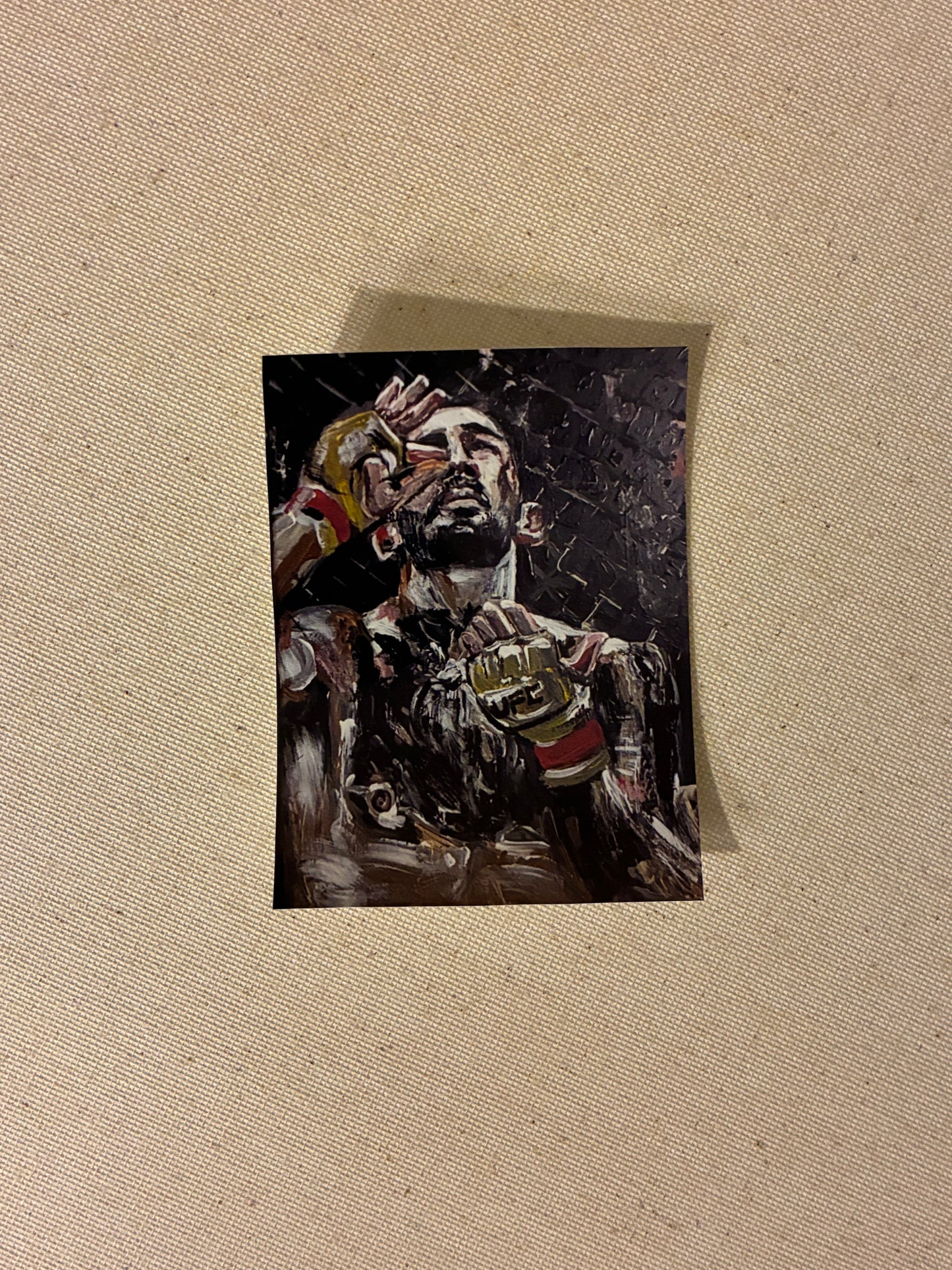 Ilia Topuria Original Art Sticker