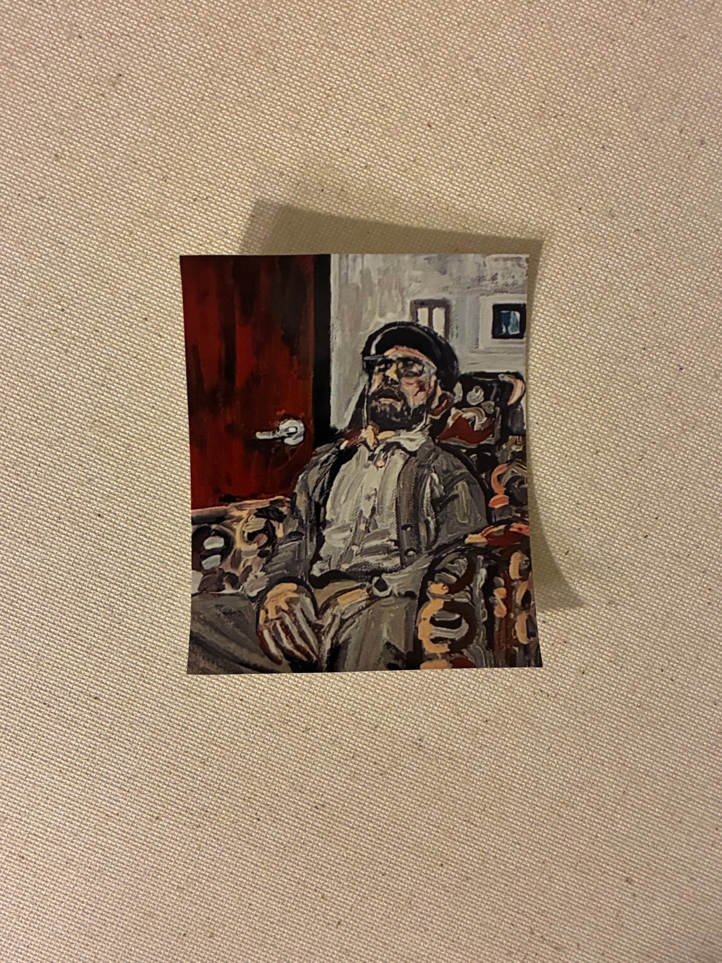 Old Man Volk Original Art Stickers