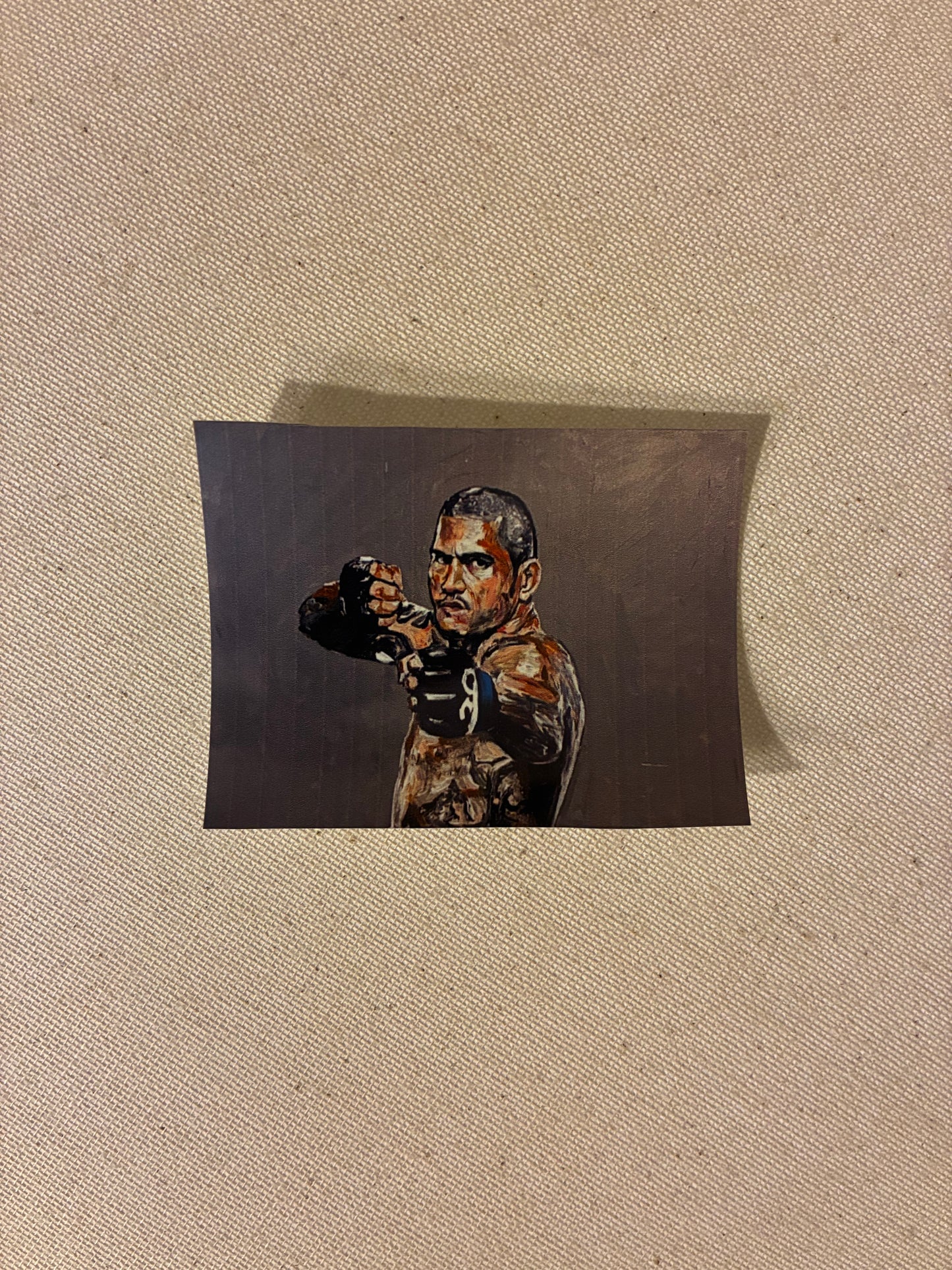 Alex ‘Poatan’ Pereira Original Art Sticker