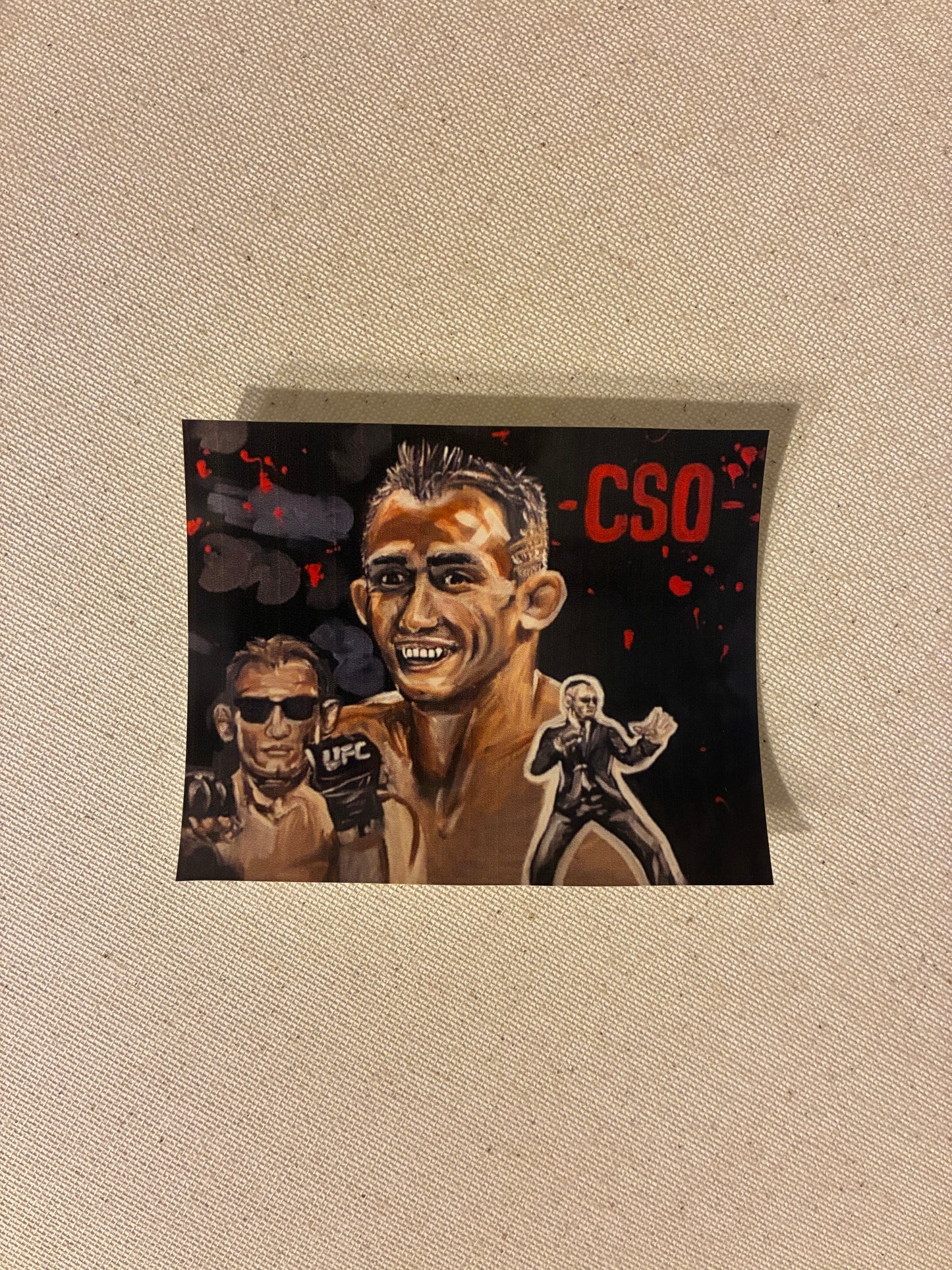CSO Tony Ferguson Original Art Sticker