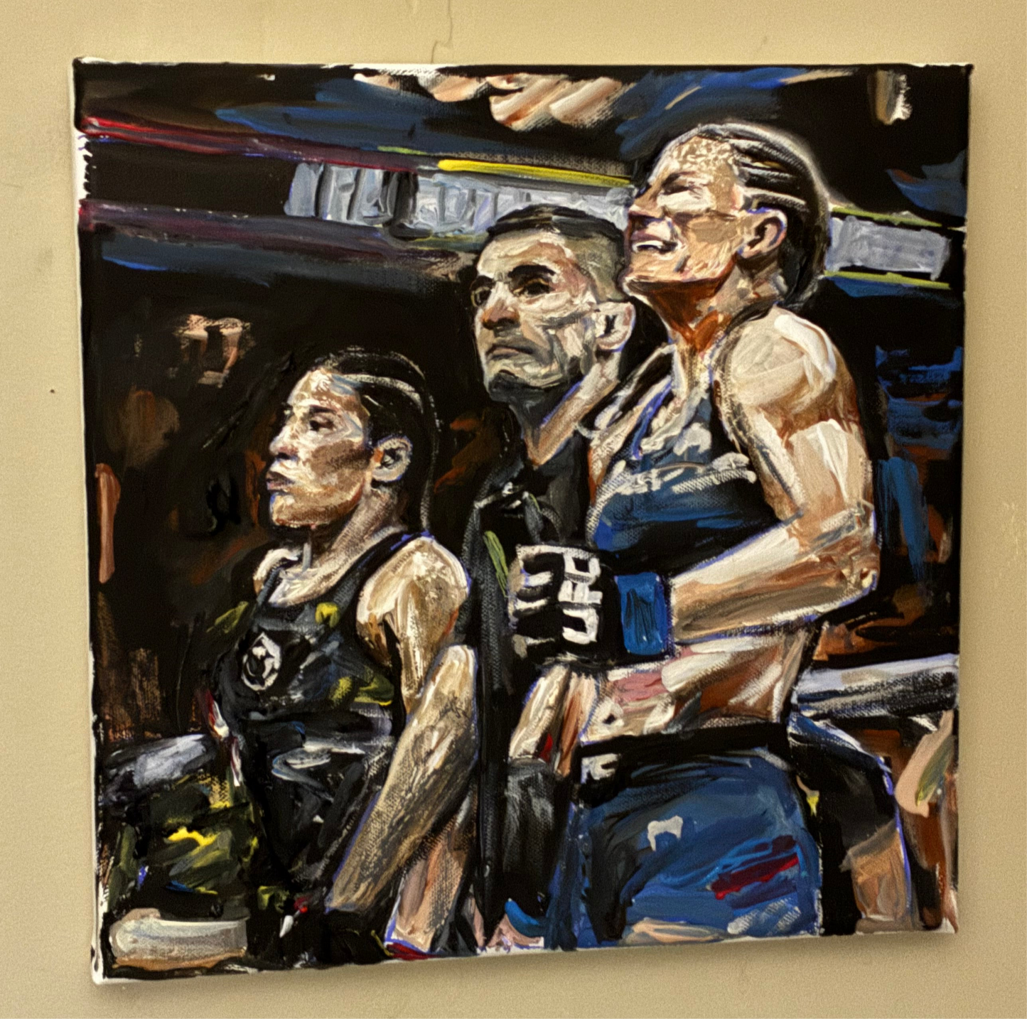 Kayla Harrison Original Art Portrait