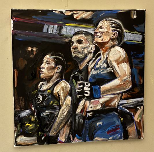 Kayla Harrison Original Art Portrait