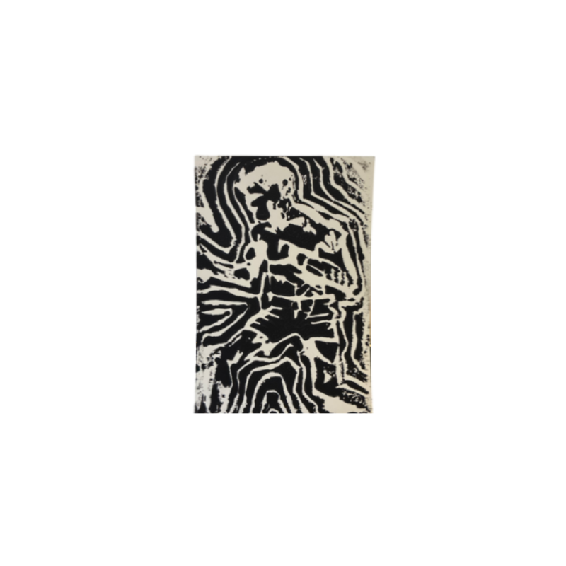 Wonderboy Stephen Thompson Karate Stance Original Art Linocut Sticker