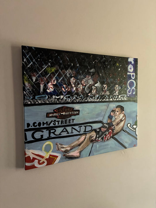 ‘Paint Me Like One of Your French Girls’ Nick Diaz Portrait