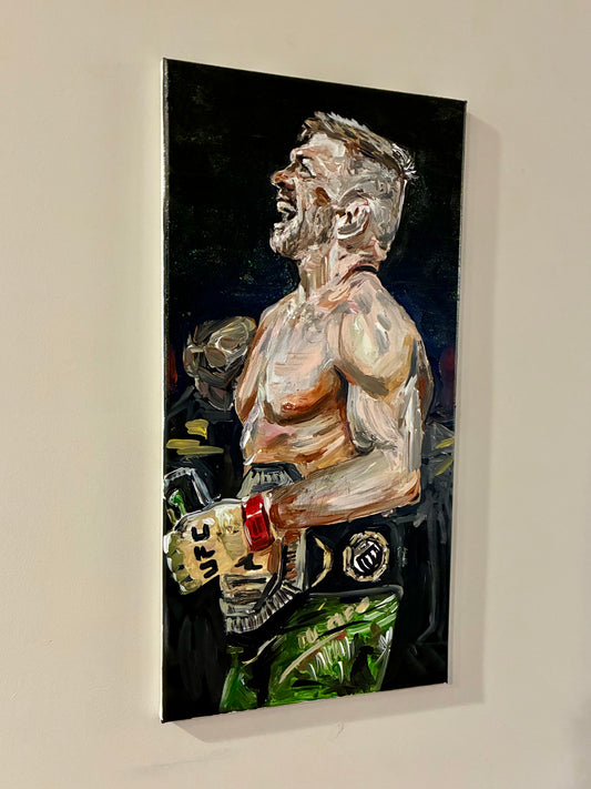 DDP Dricus Du Plessis Champ Original Art Portrait