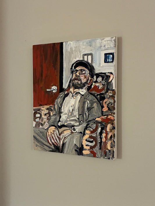 Old Man Volk Original Portrait