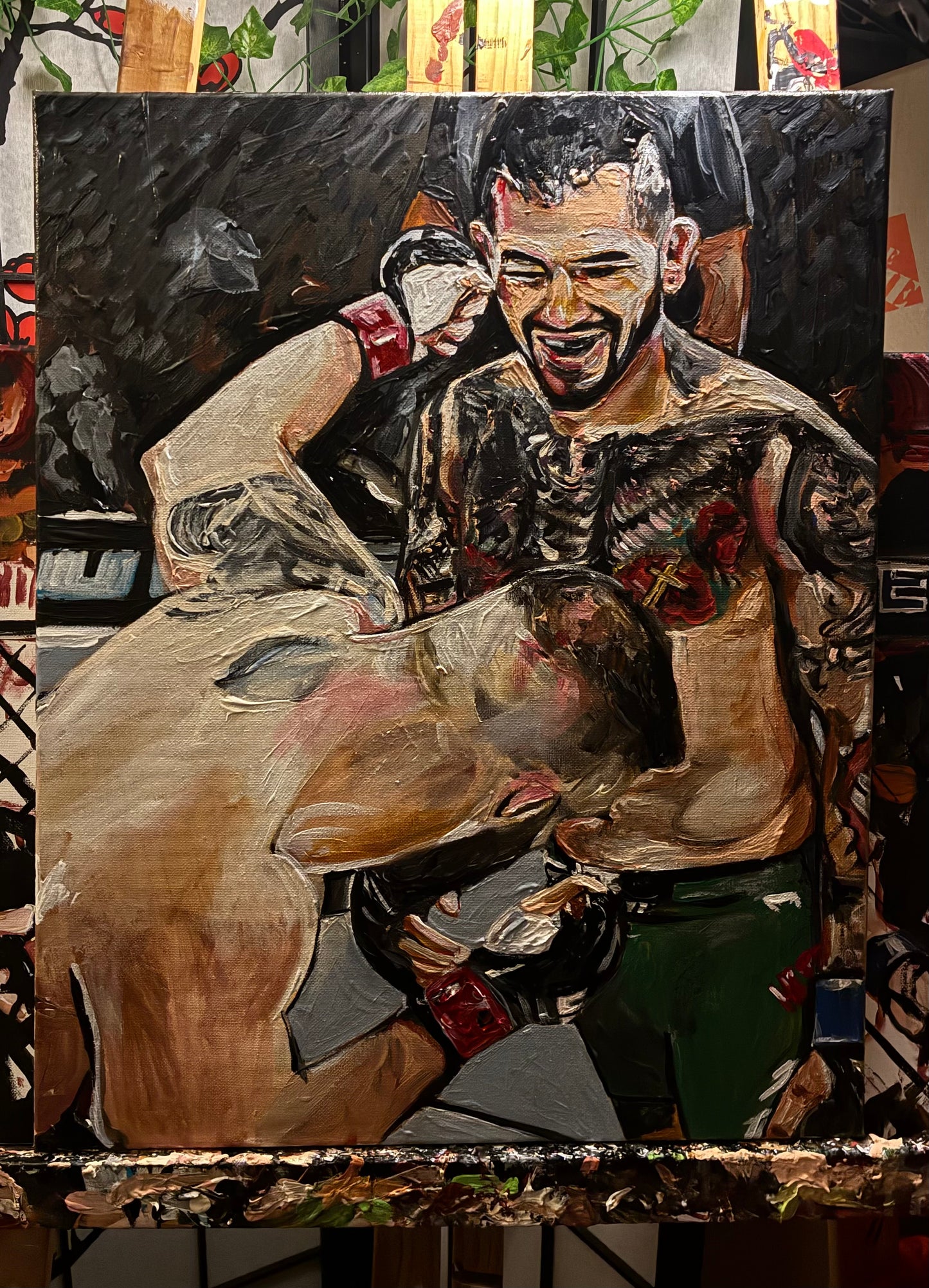 ‘Sean’s Next’ Anthony “Fluffy” Hernandez Original Art Portrait