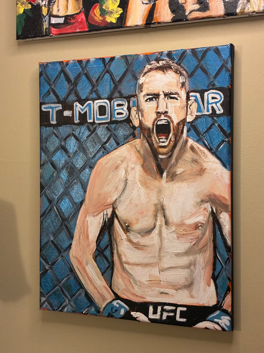Cory Sandhagen Original on Canvas