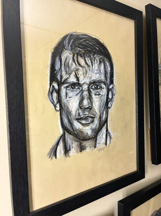 Wonderboy Original Art Framed