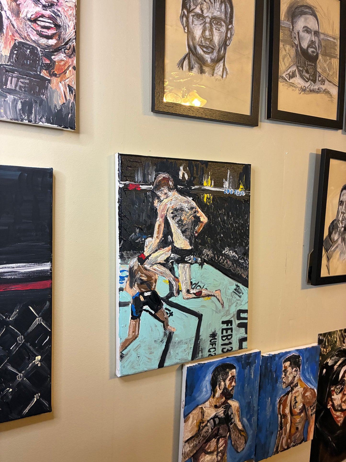 Cory Sandhagen Original Art Portrait