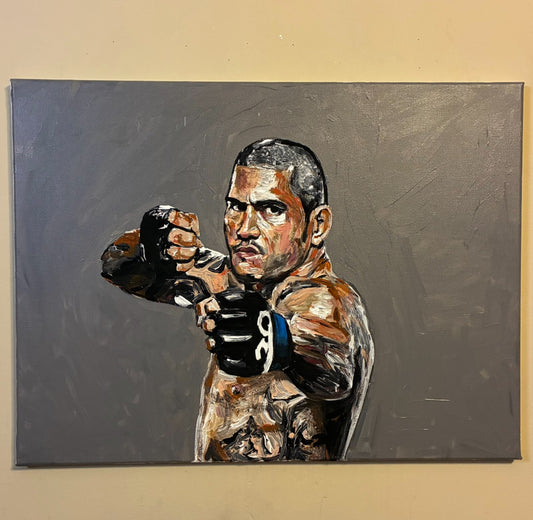 Alex Poatan Pereira Original Art Portrait