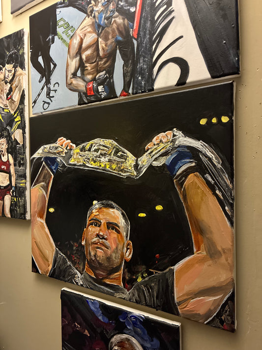 Champ Cain Velasquez Original Art