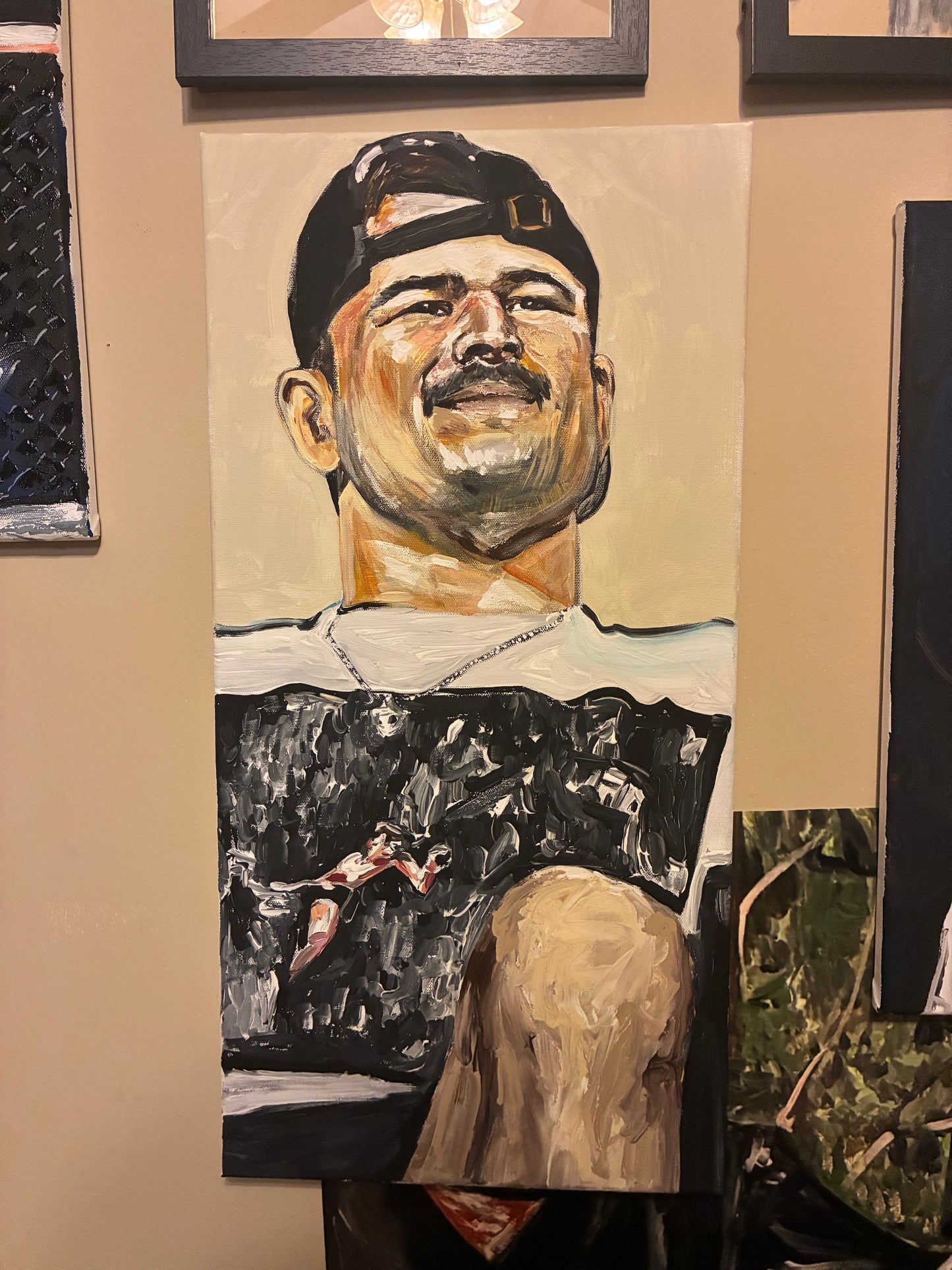 Diego Lopes UFC Press Conference Original Art