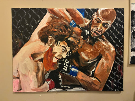 MVP vs Shara Bullet Original Art Portrait