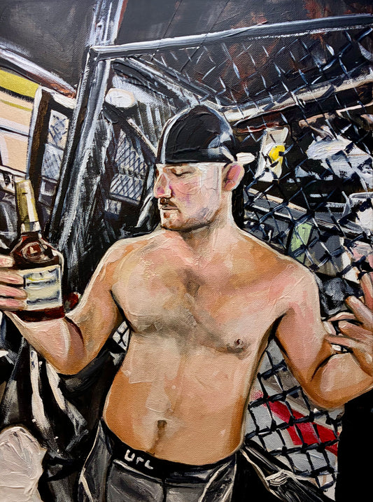 ‘De’ Sean Strickland Original Art