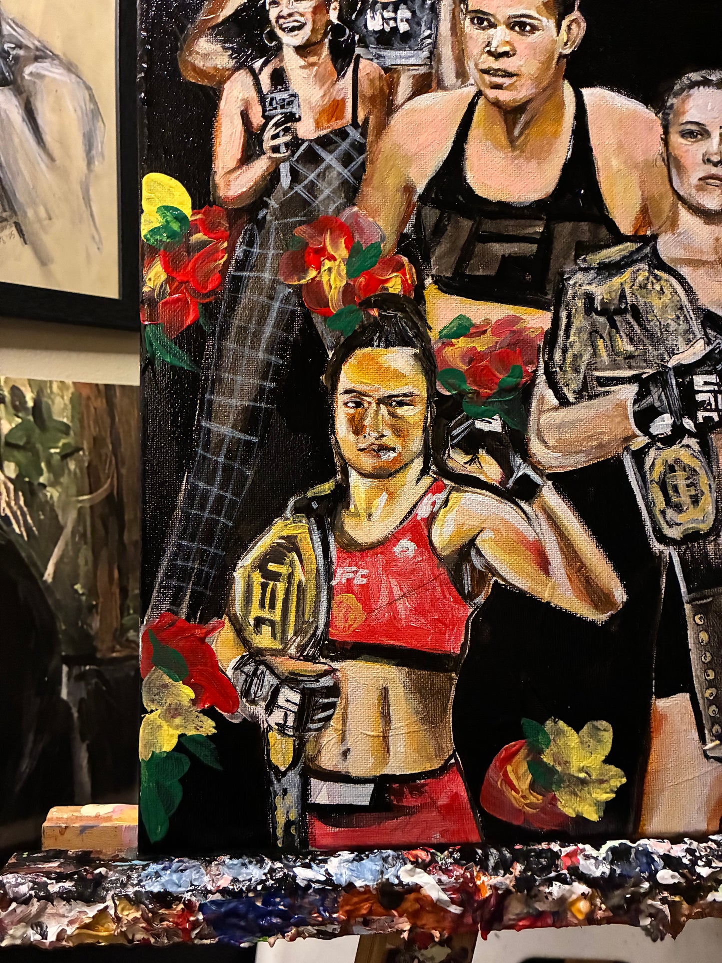 ‘Women of MMA’ original art piece