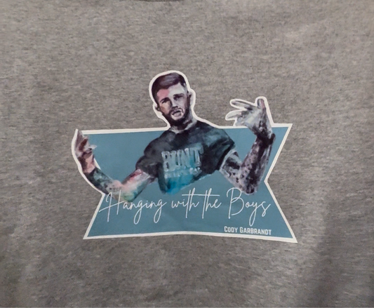 Hanging with the Boys Original Art Sweatshirt