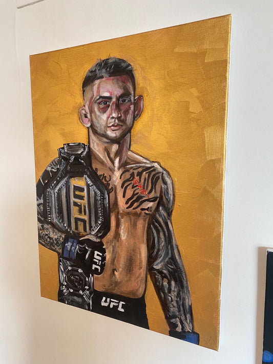 Custom Original Art Acrylic Painting 18”x24”