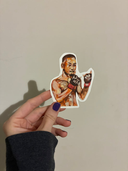 Joshua Van Original Art Sticker