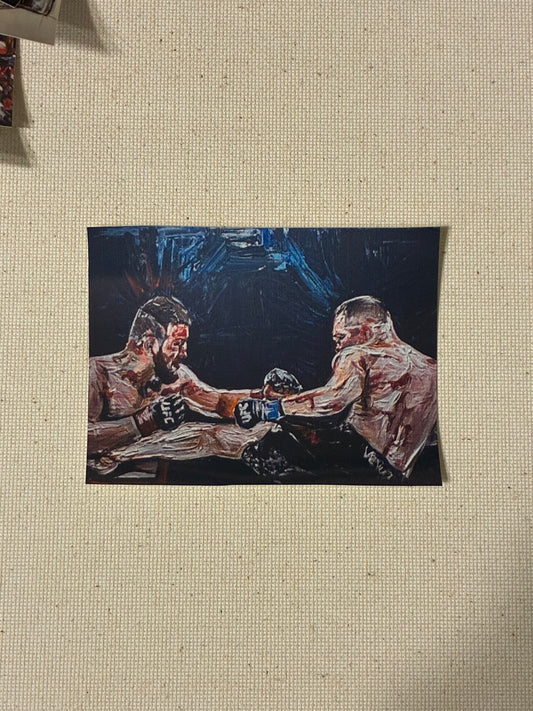 Merab Dvalishvili vs Petr Yan Original Sticker