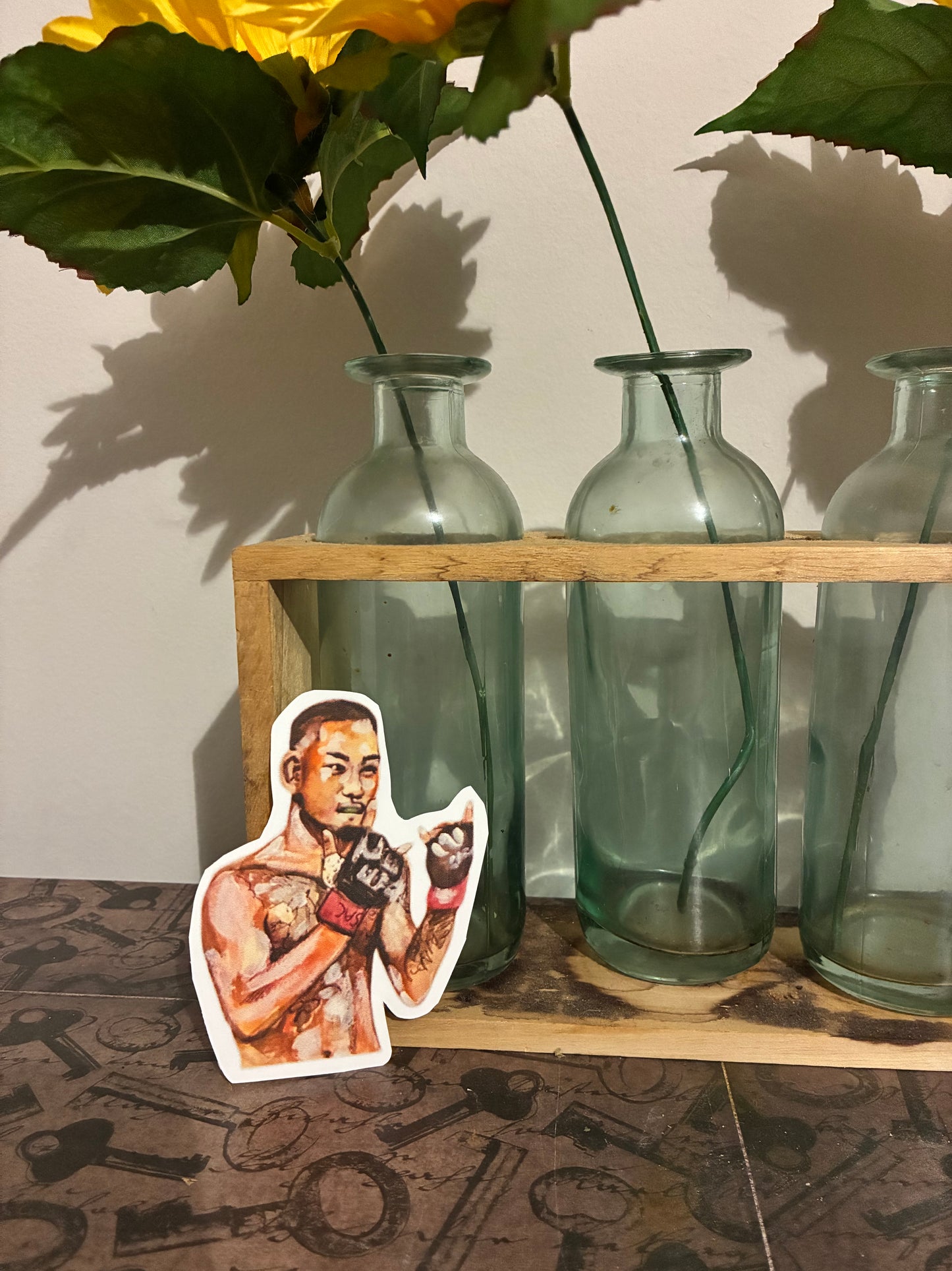 Joshua Van Original Art Sticker