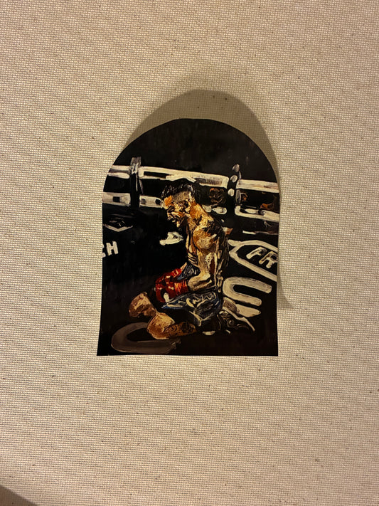 Tony Ferguson 1-0 Original Art Sticker