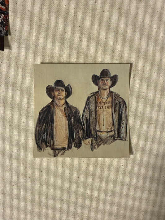 Diego Lopes + Alessandro Costa Original Sticker