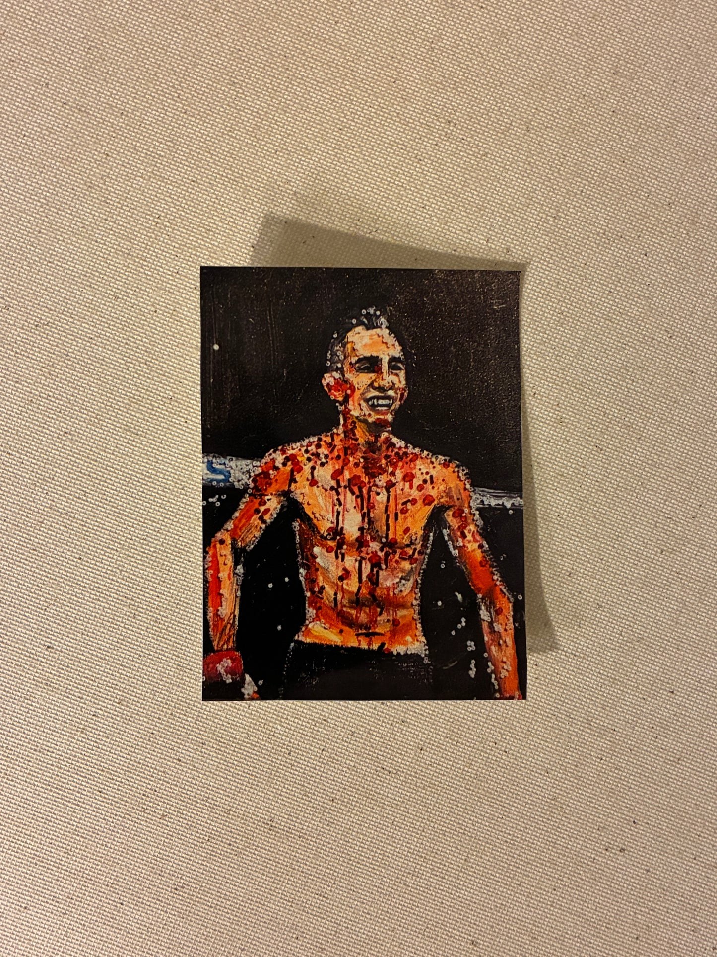 Beaded Tony Ferguson Original Art Sticker