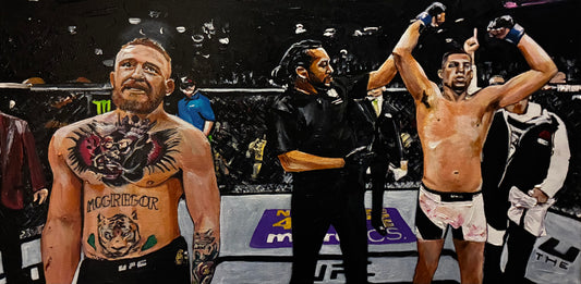 Nate Diaz Wins Vs. Conor Sticker