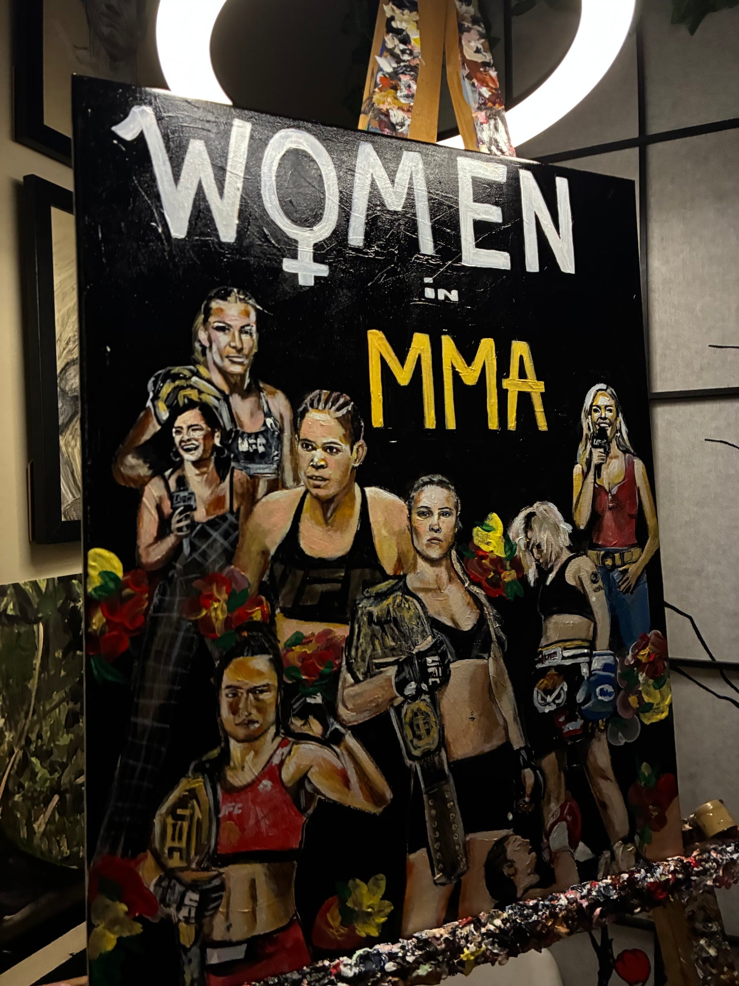 ‘Women of MMA’ original art piece