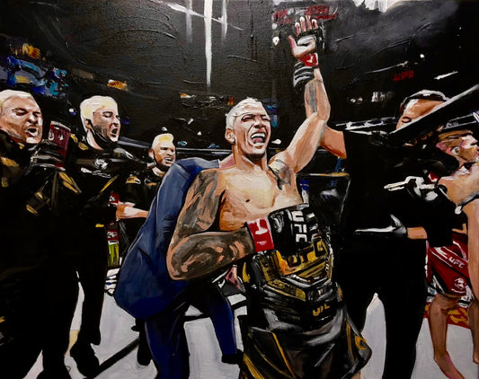 Champ Charles Oliveira Sticker