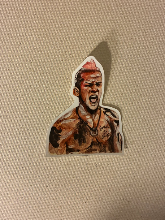 LET ME BANG BRO Julian ‘Let Me Bang’ Lane Original Art Sticker