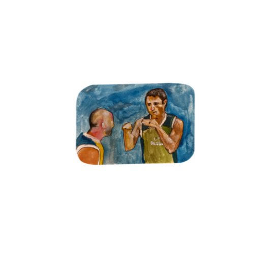 Chael Sonnen ‘I can’t let you get close!’ Ultimate Fighter moment original art sticker