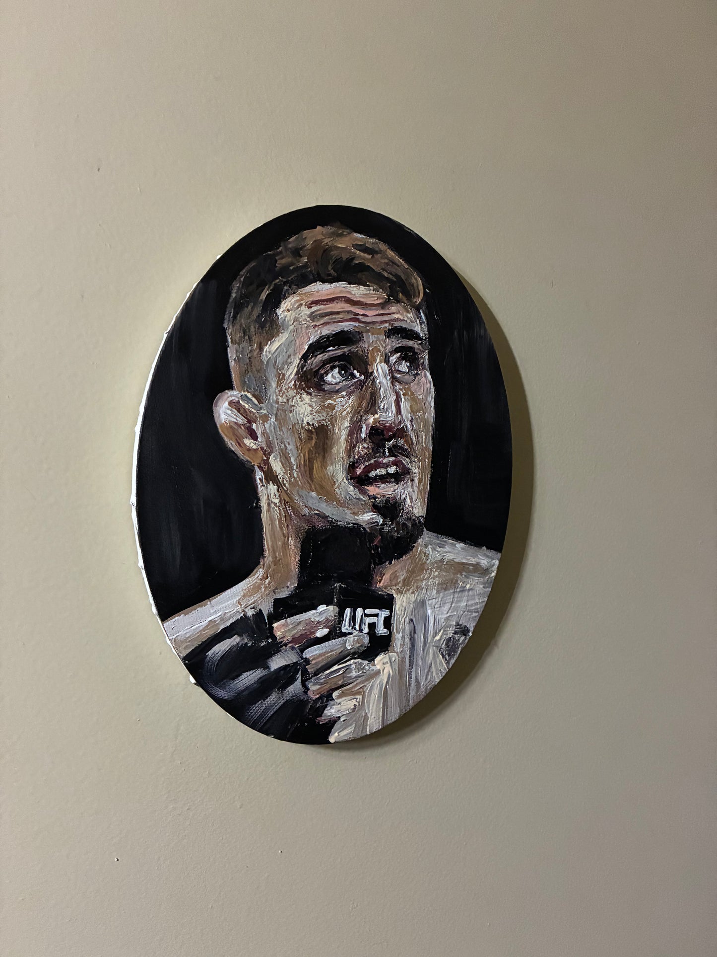 Tom Aspinall Original Art Portrait