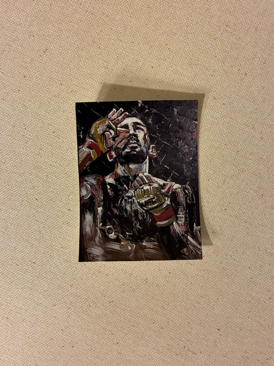 Ilia Topuria Original Art Sticker