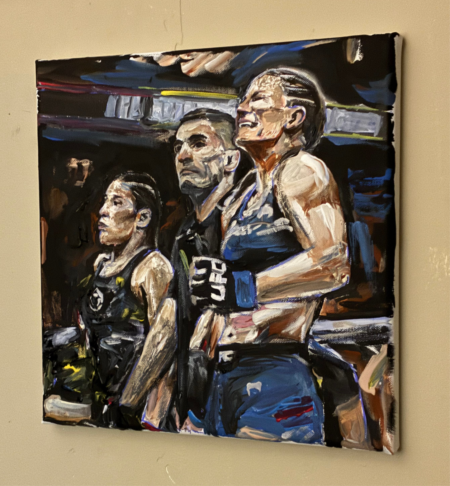 Kayla Harrison Original Art Portrait