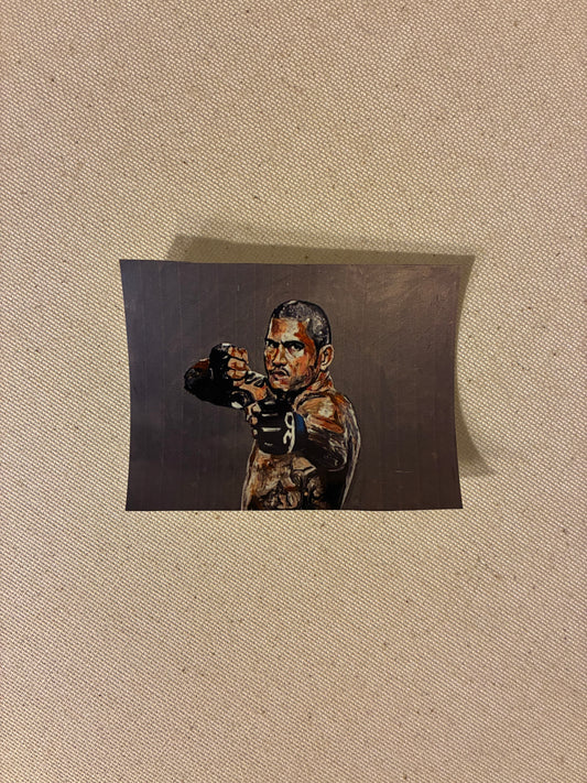 Alex ‘Poatan’ Pereira Original Art Sticker