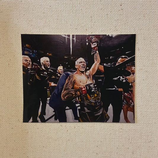 Champ Charles Oliveira Sticker
