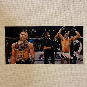 Nate Diaz Wins Vs. Conor Sticker