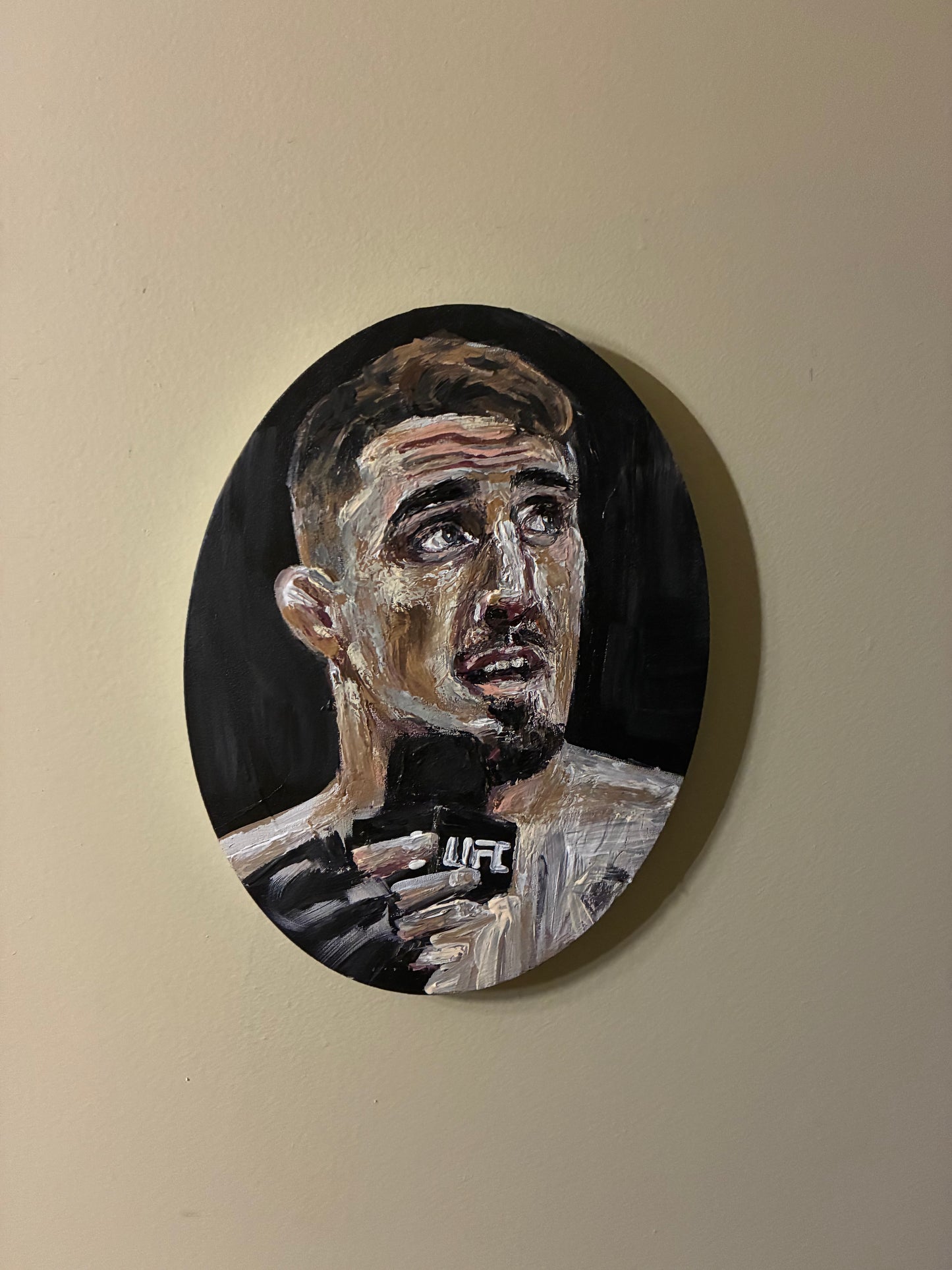 Tom Aspinall Original Art Portrait