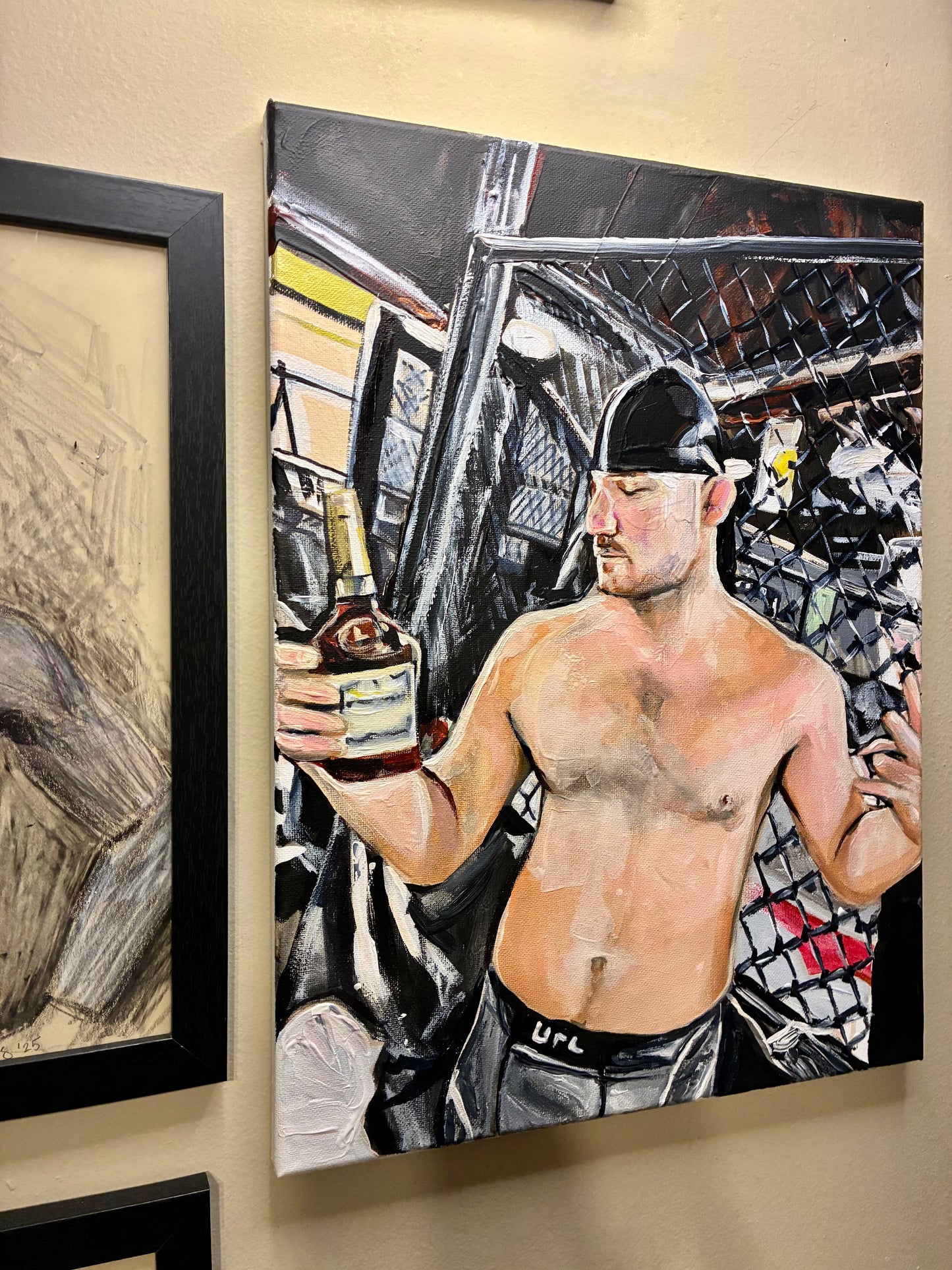 ‘De’ Sean Strickland Original Art