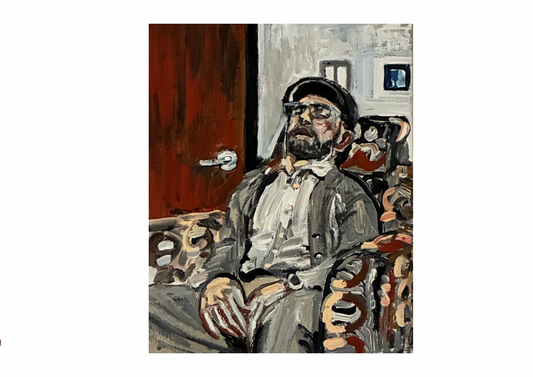 Old Man Volk Original Art Stickers