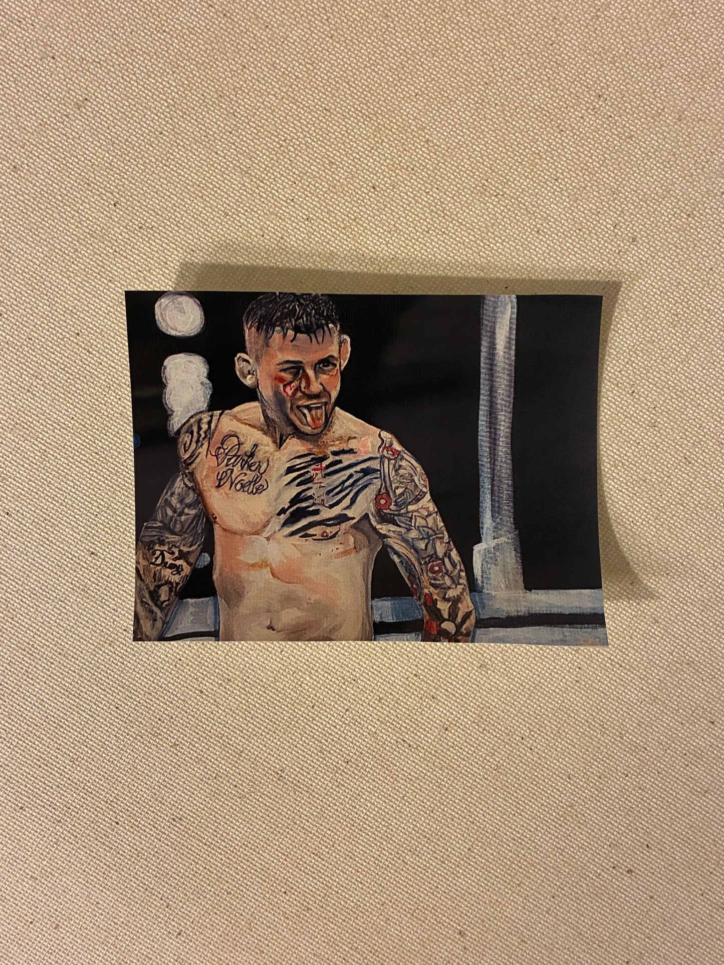 Dustin ‘The Diamond’ Poirier UFC MMA kiss-cut sticker laptop decal