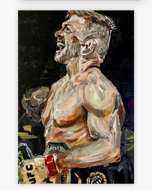 DDP Champ Original Art Portrait Poster