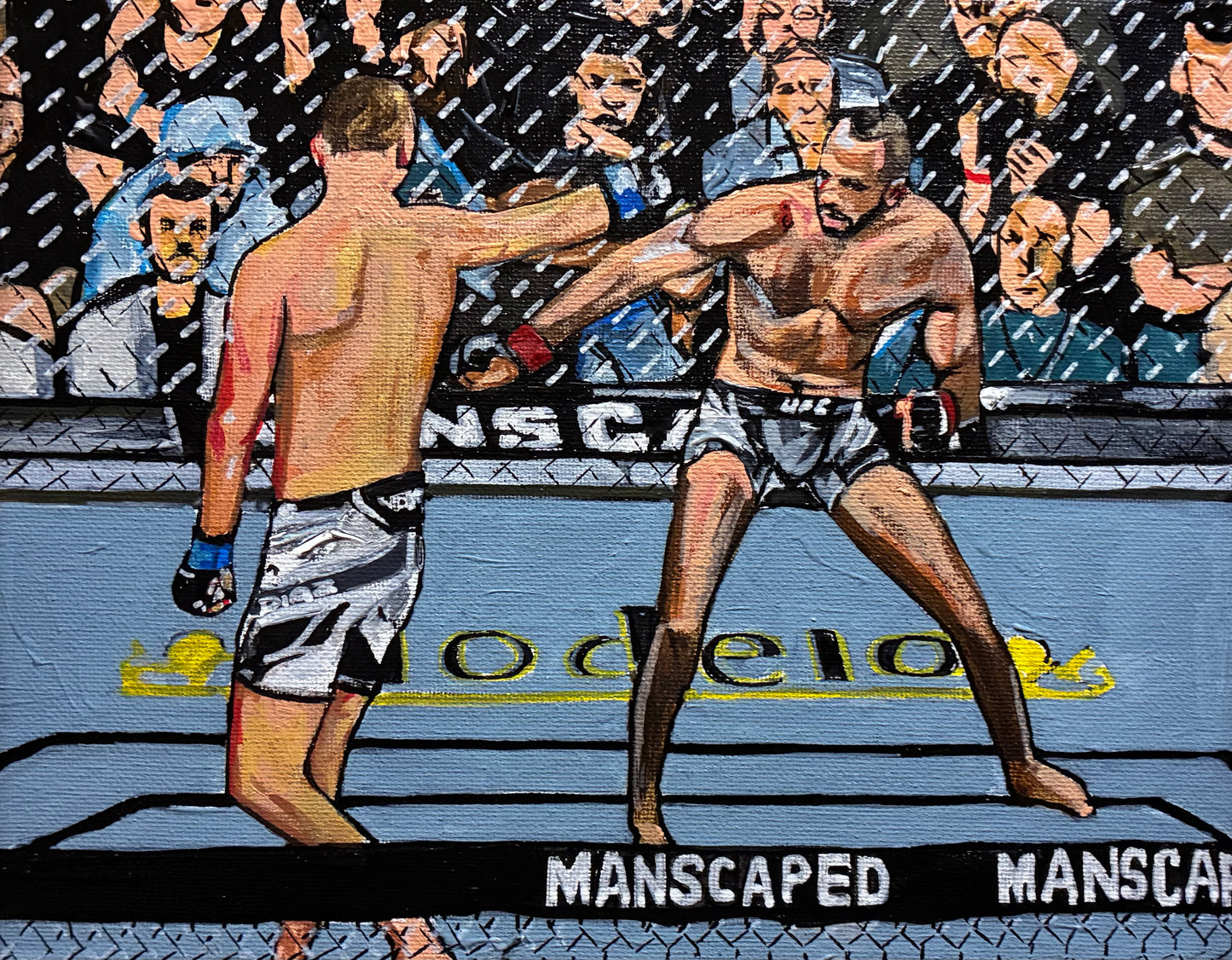 Nate Diaz FU Leon Edwards Sticker
