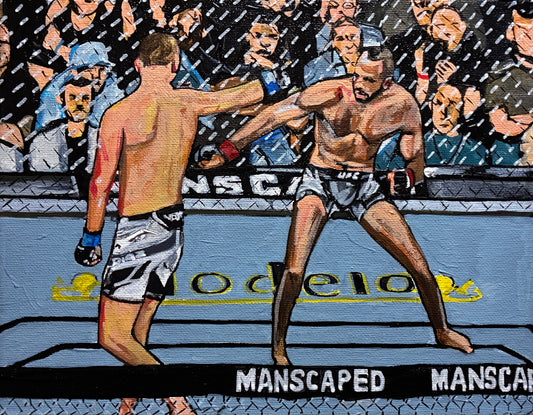 Nate Diaz FU Leon Edwards Sticker