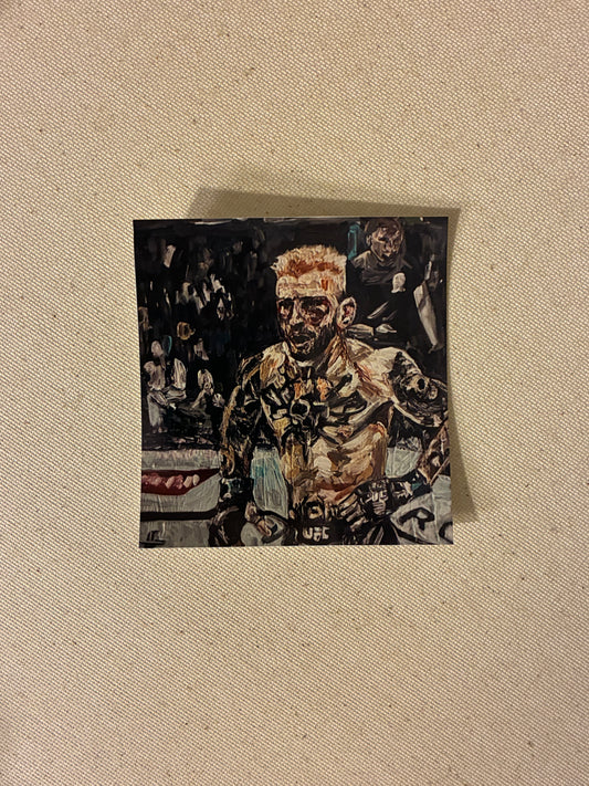 Dan Hooker Original Art Sticker