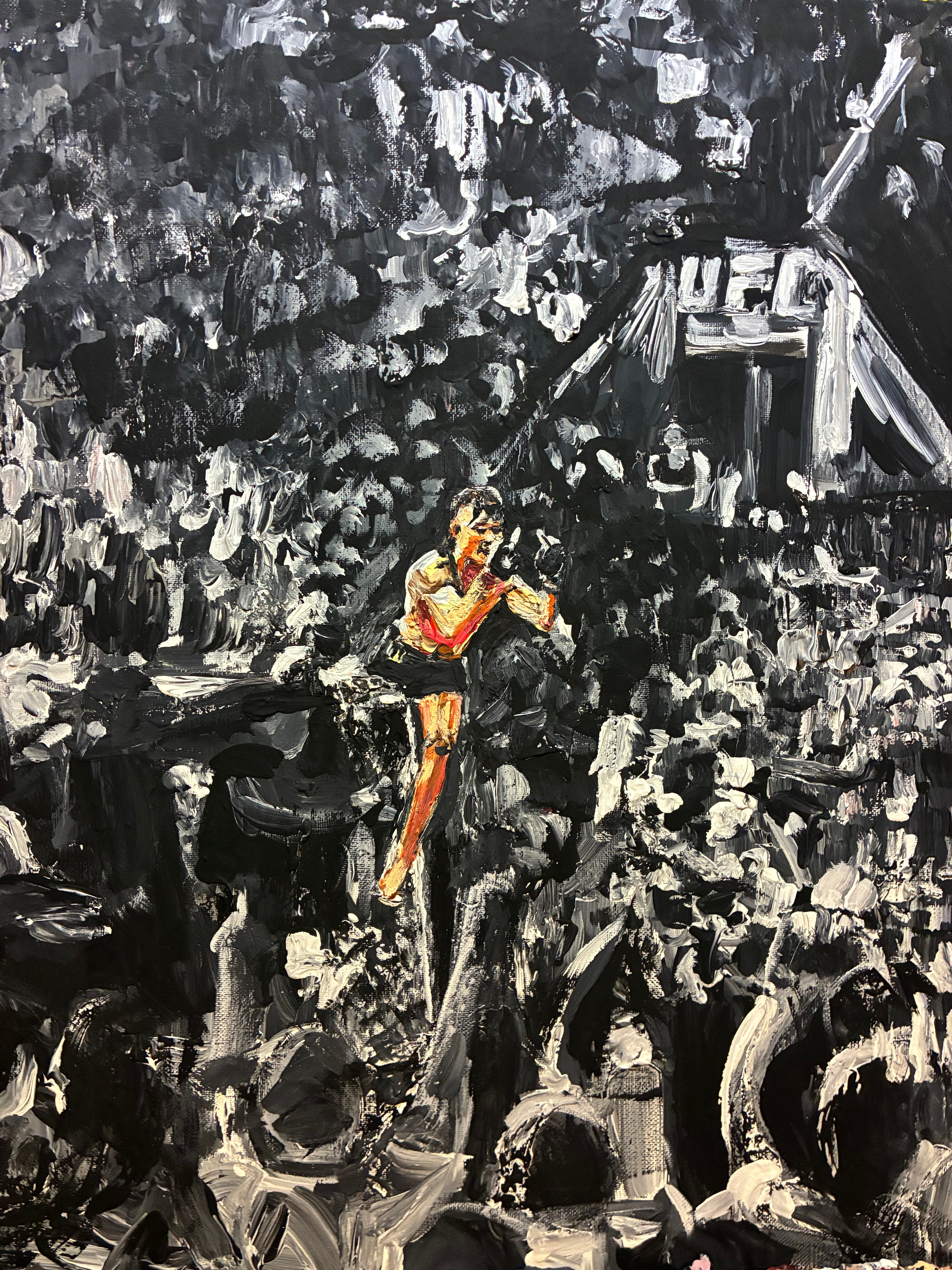 Diego Lopes Original Art Poster – Super Sharpe Art